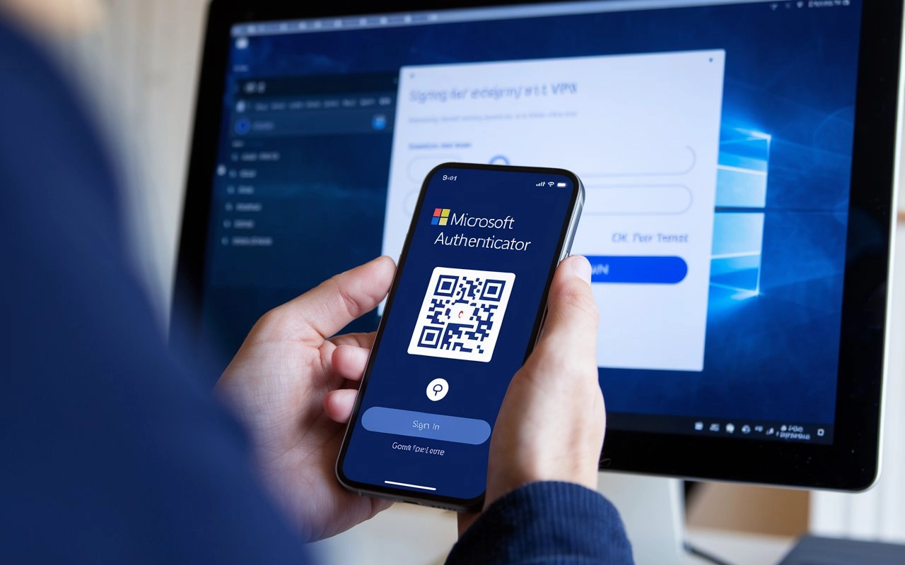 Using Microsoft Authenticator to Login to VPN